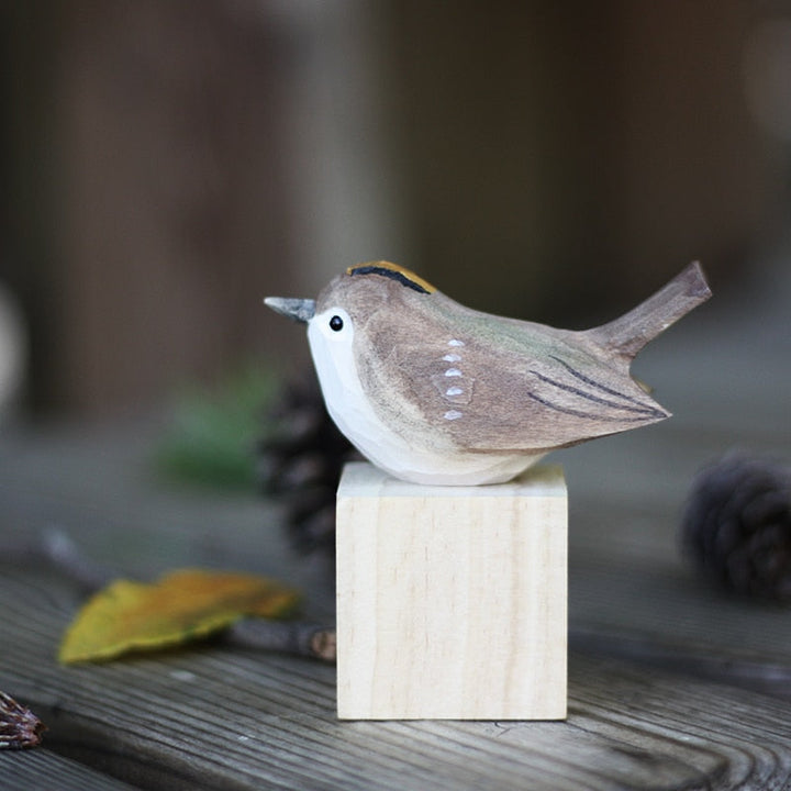 NORDICA - Skandinavische Vogelfiguren aus Holz | Dekorative Ornamente