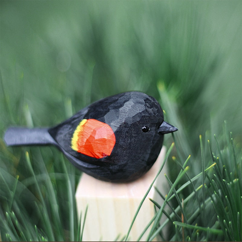 NORDICA - Skandinavische Vogelfiguren aus Holz | Dekorative Ornamente