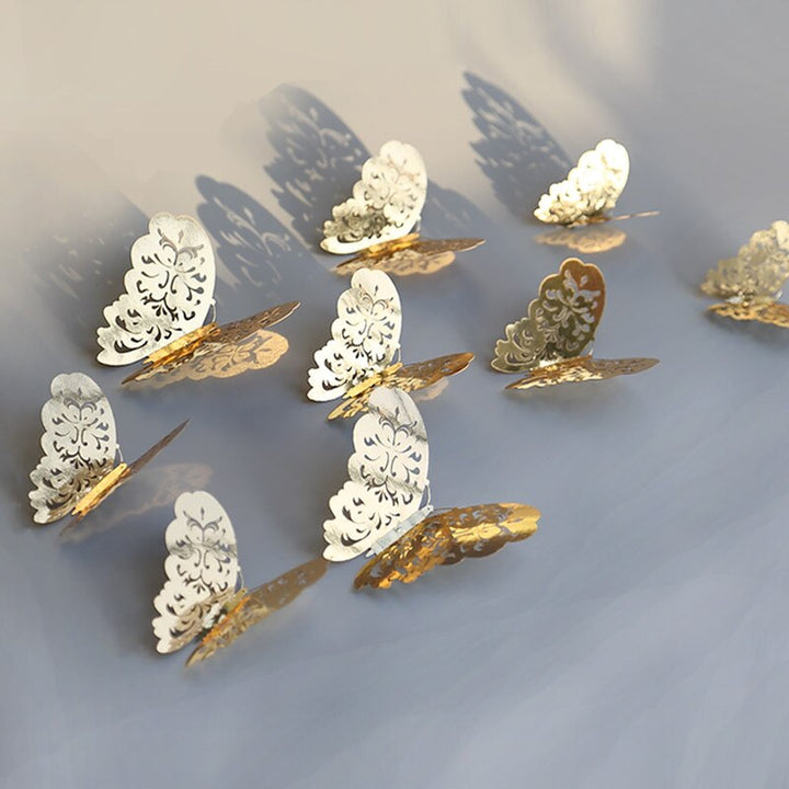 3D-Schmetterlings-Wandaufkleber | Perfekt für Hochzeiten