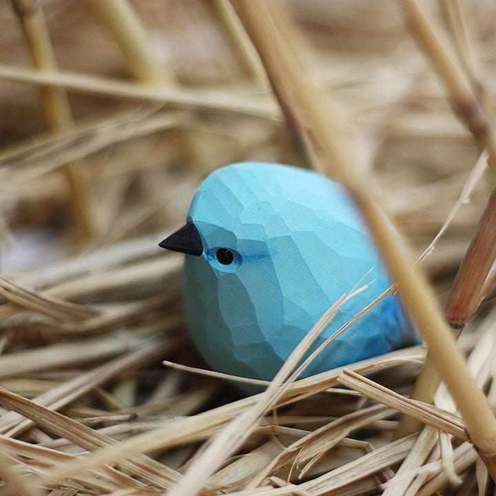 NORDICA - Skandinavische Vogelfiguren aus Holz | Dekorative Ornamente