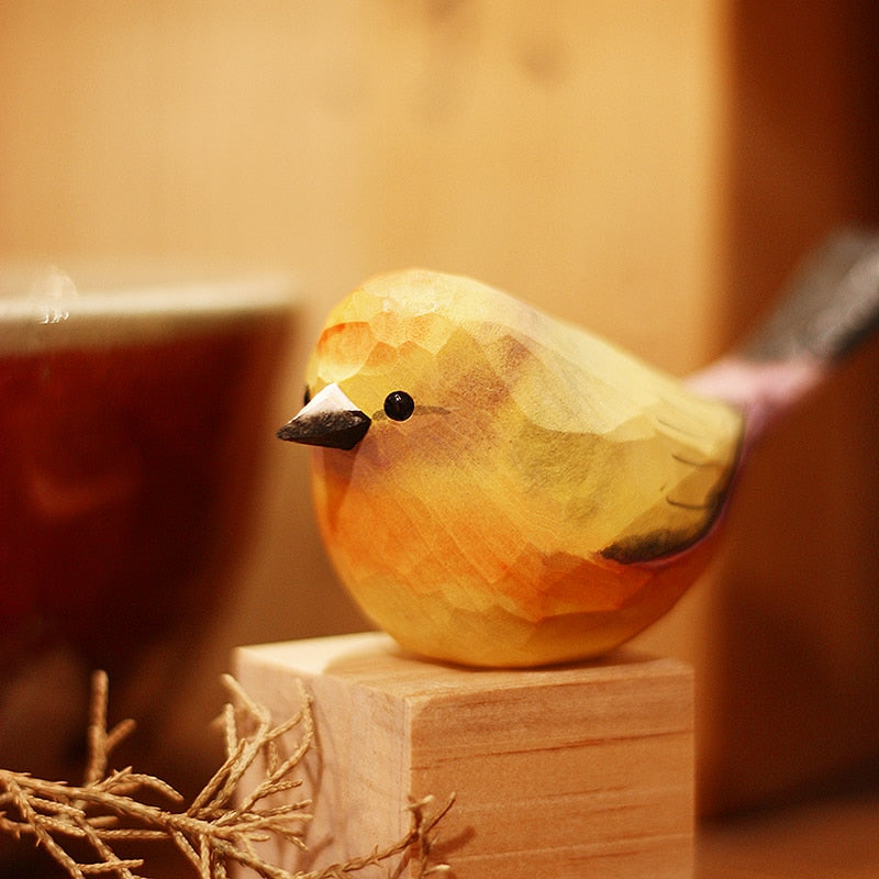 NORDICA - Skandinavische Vogelfiguren aus Holz | Dekorative Ornamente