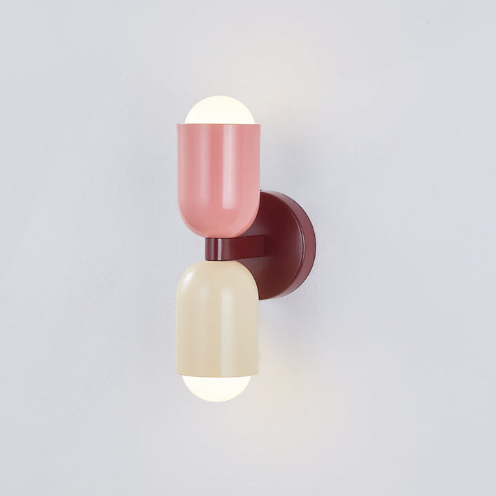 Morandi Design - LED Wandleuchte Metall