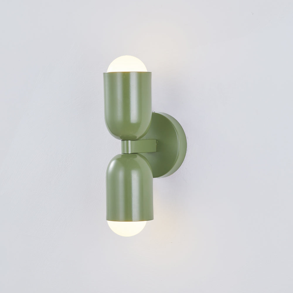 Morandi Design - LED Wandleuchte Metall