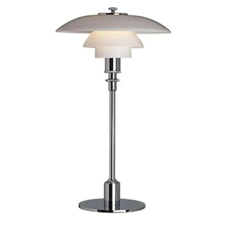 CelestialGlimmer – Skandinavische Schlichte Tischlampe Aus Glas