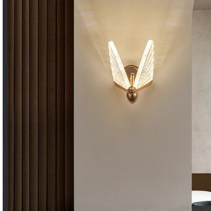 TimberLuxe – Schmetterling Wandlampen