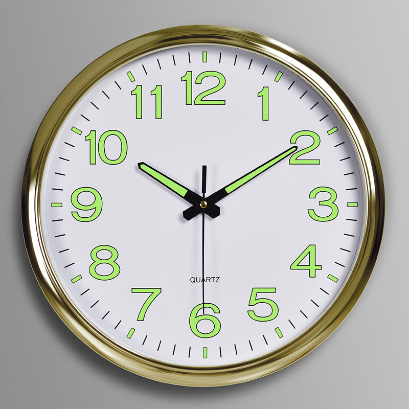 Beleuchtete Lautlose Wanduhr 30 cm