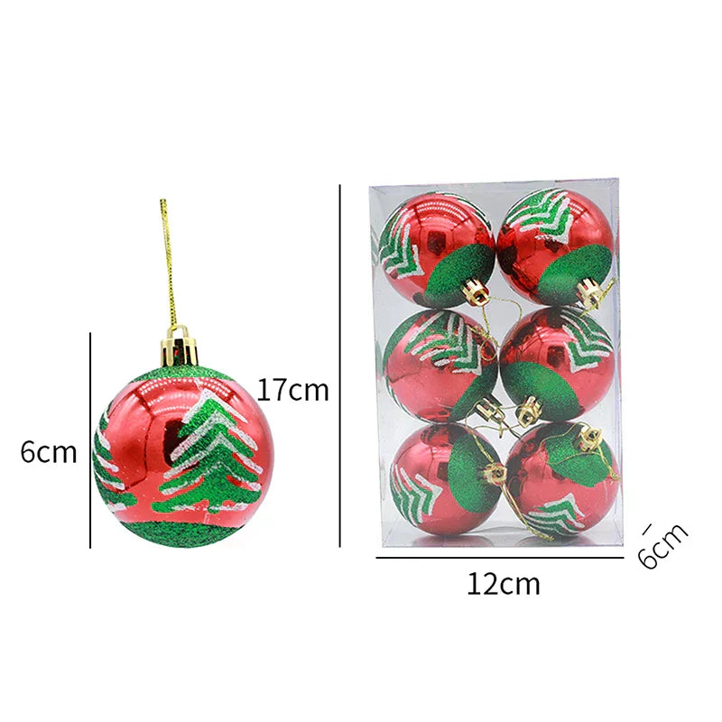 Sneeuwvlok - Elegante Schneeflocken-Weihnachtskugeln