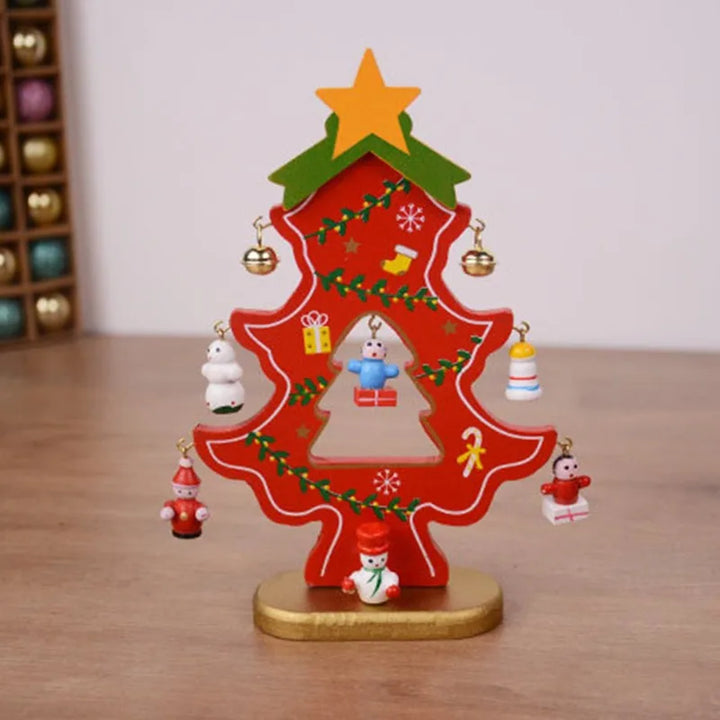DecorEnHout - Charmanter 3D-Weihnachtsbaum