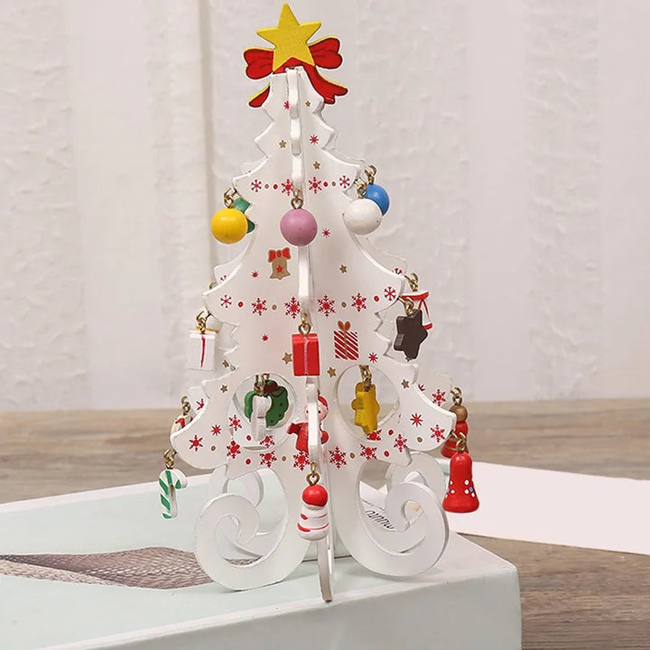 DecorEnHout - Charmanter 3D-Weihnachtsbaum