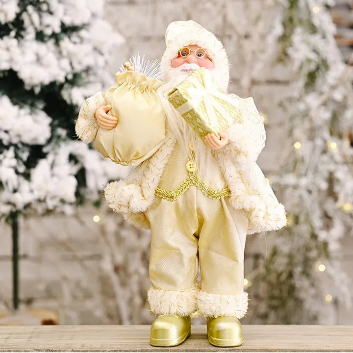 PoupeeFestive - Santa Claus Plüschtier für Weihnachten und Festlichkeiten