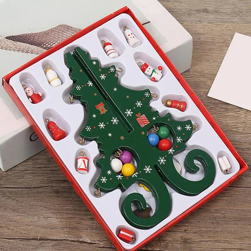 DecorEnHout - Charmanter 3D-Weihnachtsbaum