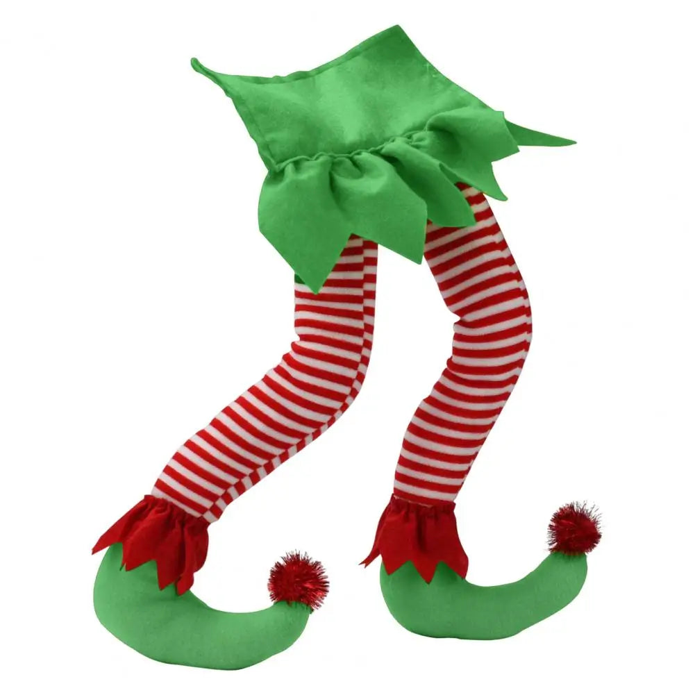 Elfische Beine – Verspielte Lappenbeine für Ihre Weihnachtsdekoration