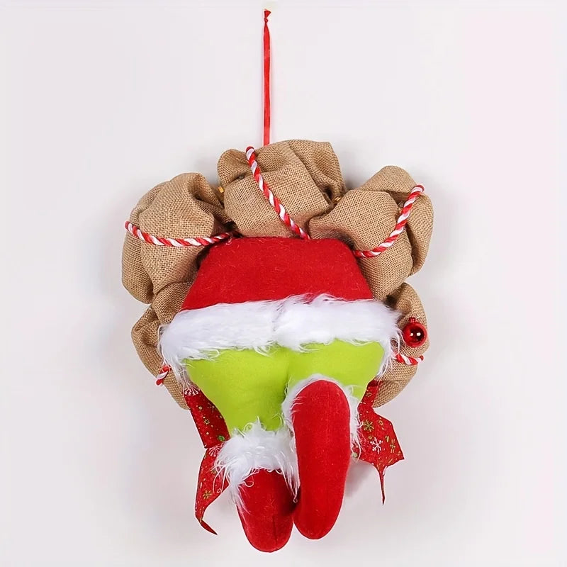Elfenbein Kranz – Weihnachtskranz mit Verspielten Beinen