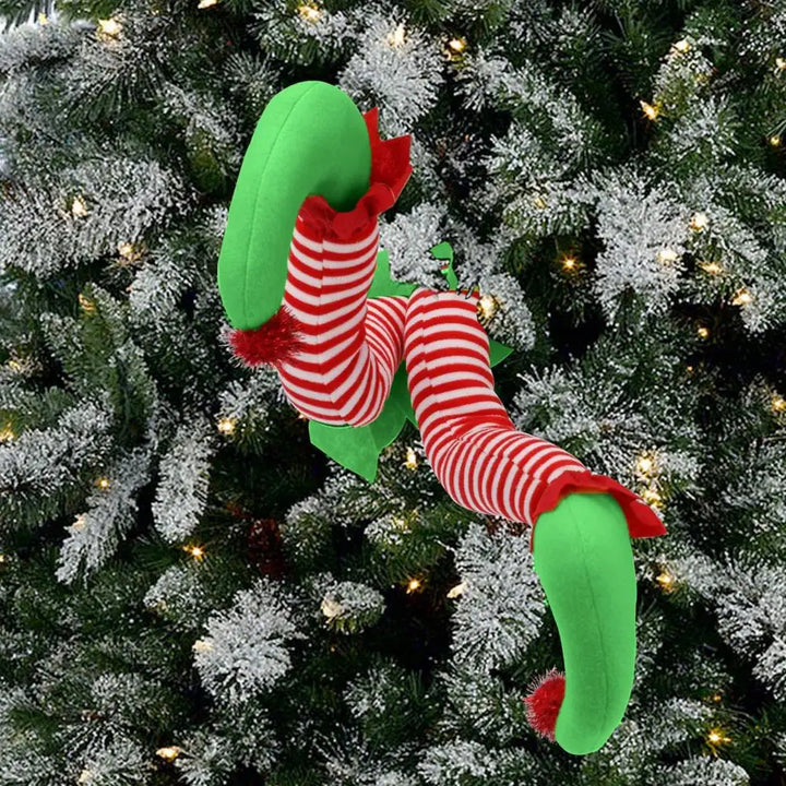 Elfische Beine – Verspielte Lappenbeine für Ihre Weihnachtsdekoration