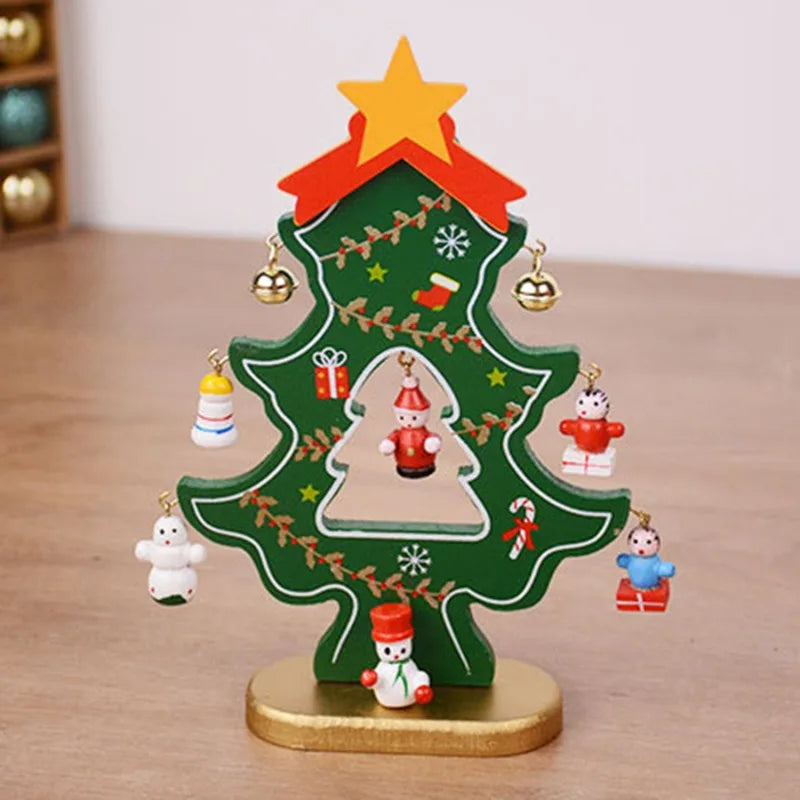 DecorEnHout - Charmanter 3D-Weihnachtsbaum