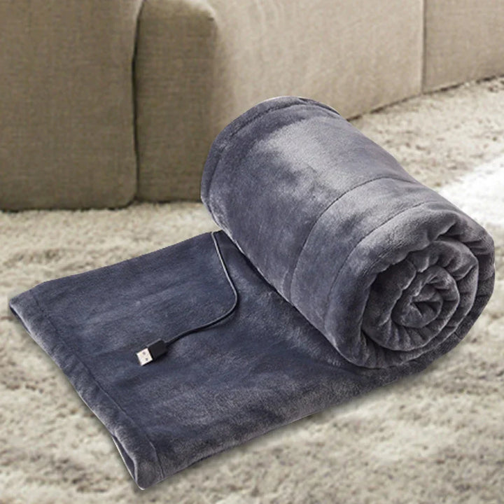 CozyHeat – Elektrische Decke USB 99x79 cm mit 3 Wärme-Einstellungen