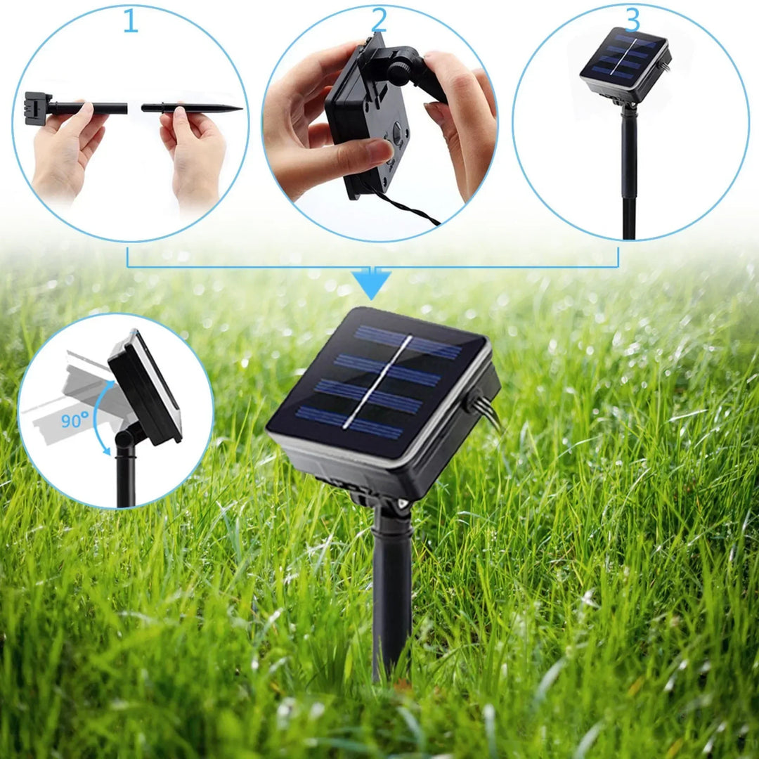 LumiBlossom – Solar-Gartenblumenlicht