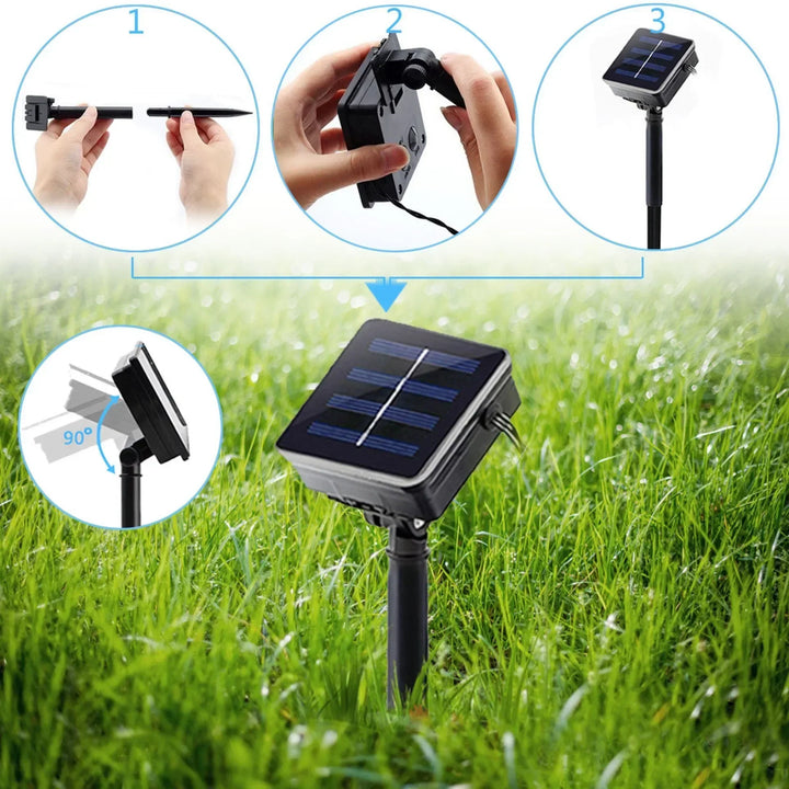 LumiBlossom – Solar-Gartenblumenlicht