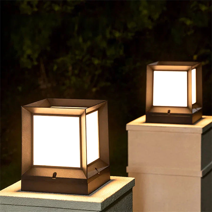 PillarGlow – Außenstehlampe für Tore