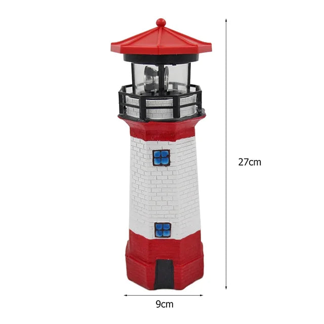 CoastalRay – Leuchtturm-Solar-LED-Licht