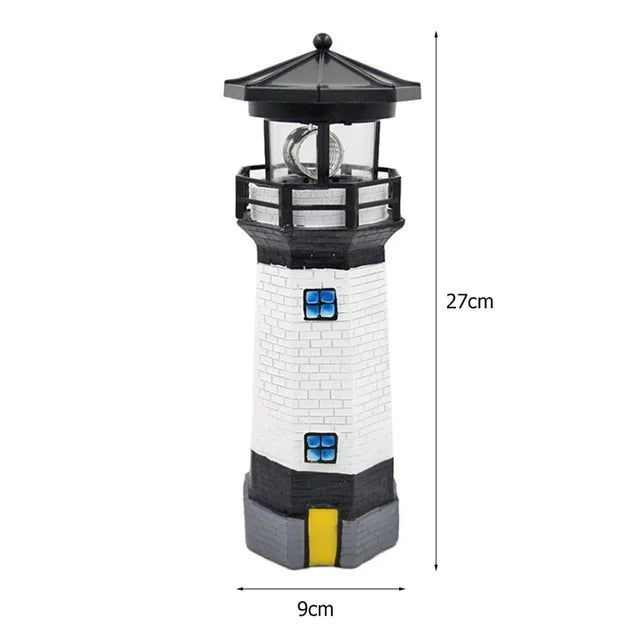 CoastalRay – Leuchtturm-Solar-LED-Licht