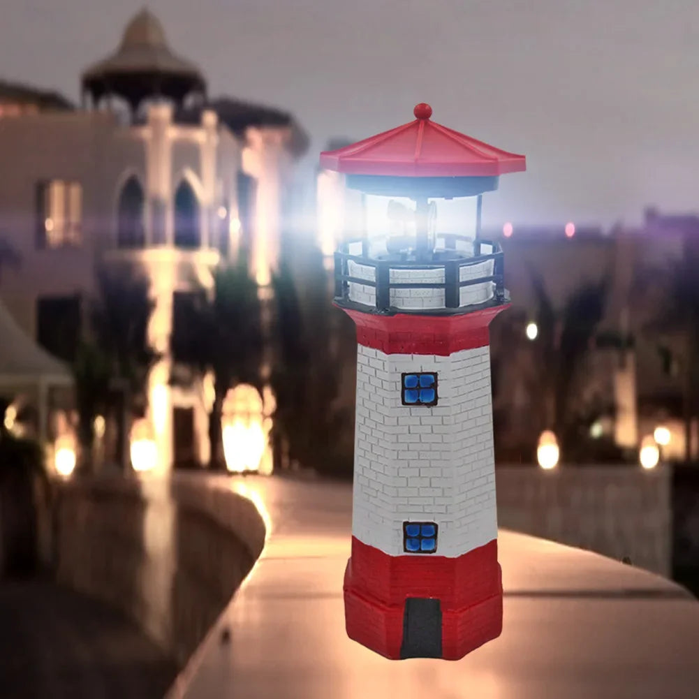 CoastalRay – Leuchtturm-Solar-LED-Licht