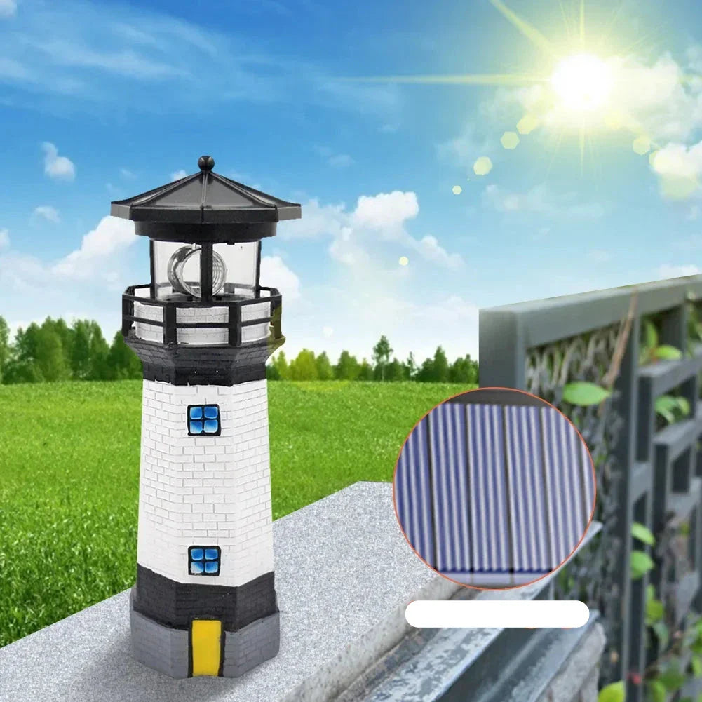 CoastalRay – Leuchtturm-Solar-LED-Licht