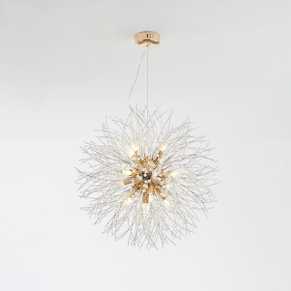 Lili - Design LED-Hängelampe, Weißgold, Metall