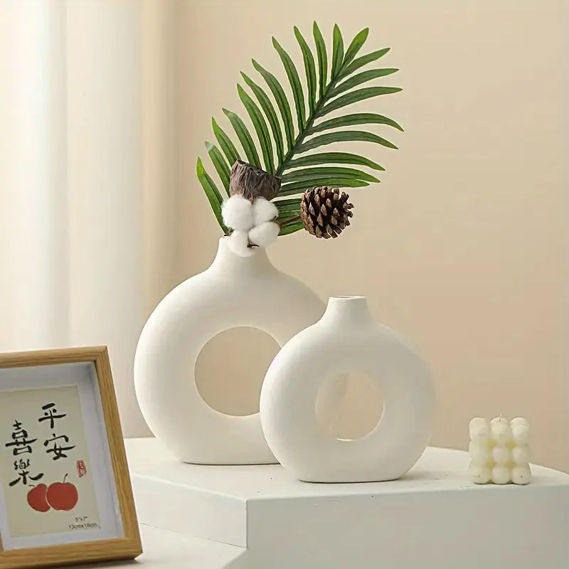 ZenGlas - Elegante Vase für ein ruhiges Interieur