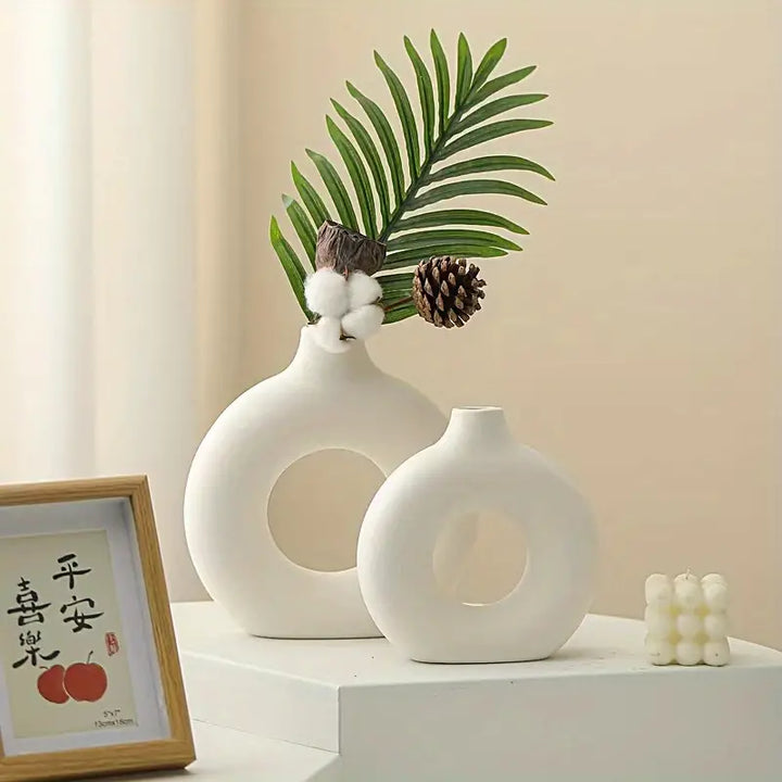 ZenGlas - Elegante Vase für ein ruhiges Interieur