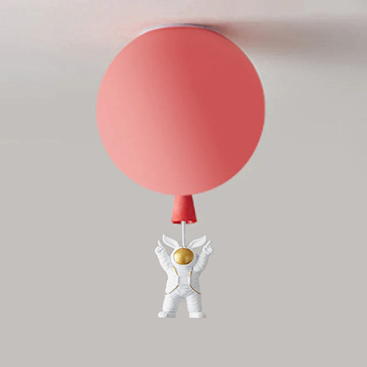 Fateh Moderne Mond/Astronauten LED-Deckenleuchte aus Acryl