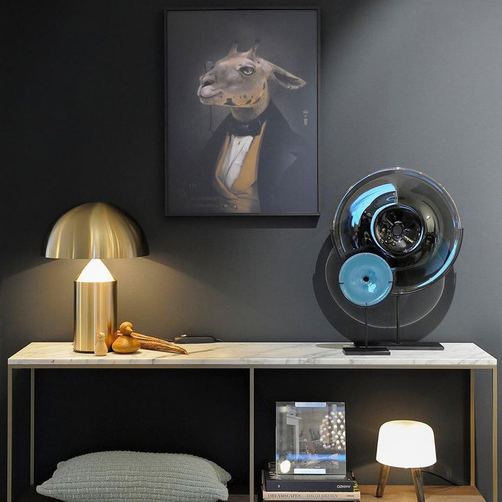 Atollo Tischlampe Aus Metall