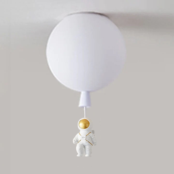 Fateh Moderne Mond/Astronauten LED-Deckenleuchte aus Acryl