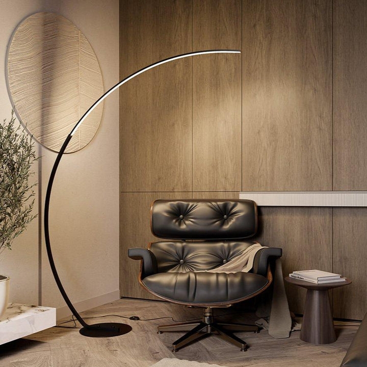 LumiFloor - Dimmbare LED-Stehlampe mit Fußschalter