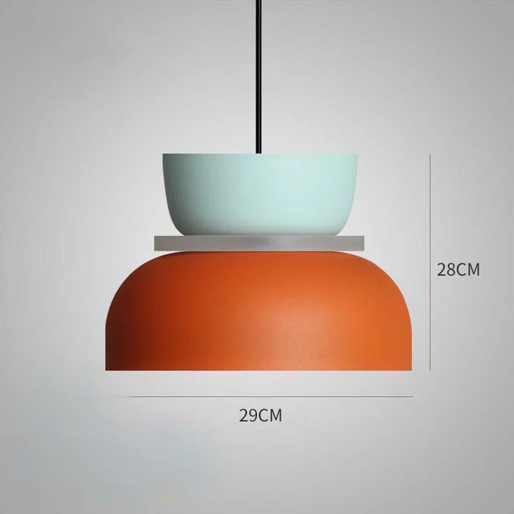 LuminaGlow - Moderne Hängeleuchte im Skandinavischen Macaron Stil