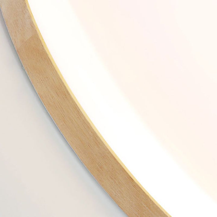Ozawa – LED-Deckenleuchte Holz Metall für Schlafzimmer, Wohnzimmer und Esszimmer
